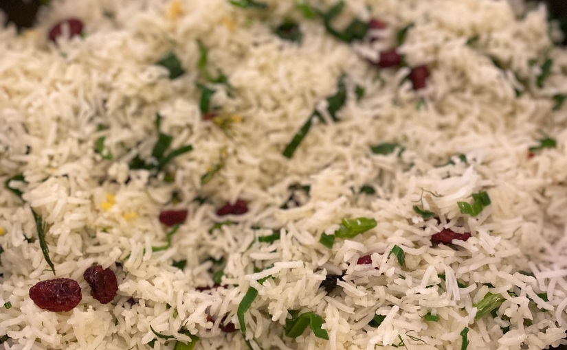 Rezept #121: Reis mit Lauchgrün